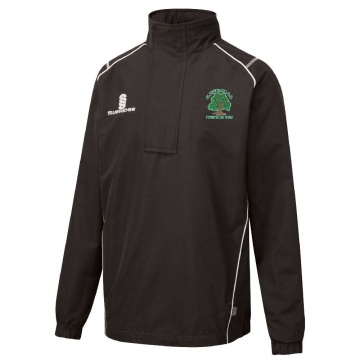 Claverdon CC 1/4 Zip Rain Jacket Black