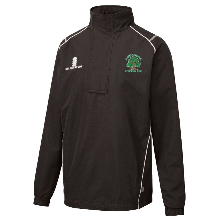 Claverdon CC 1/4 Zip Rain Jacket Black